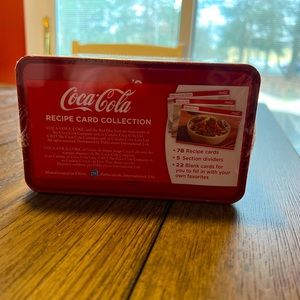 Coca Cola recipe cards